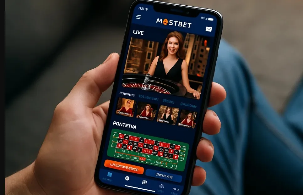 Funcionalidade de jogos ao vivo no aplicativo móvel Mostbet: experiência e recursos